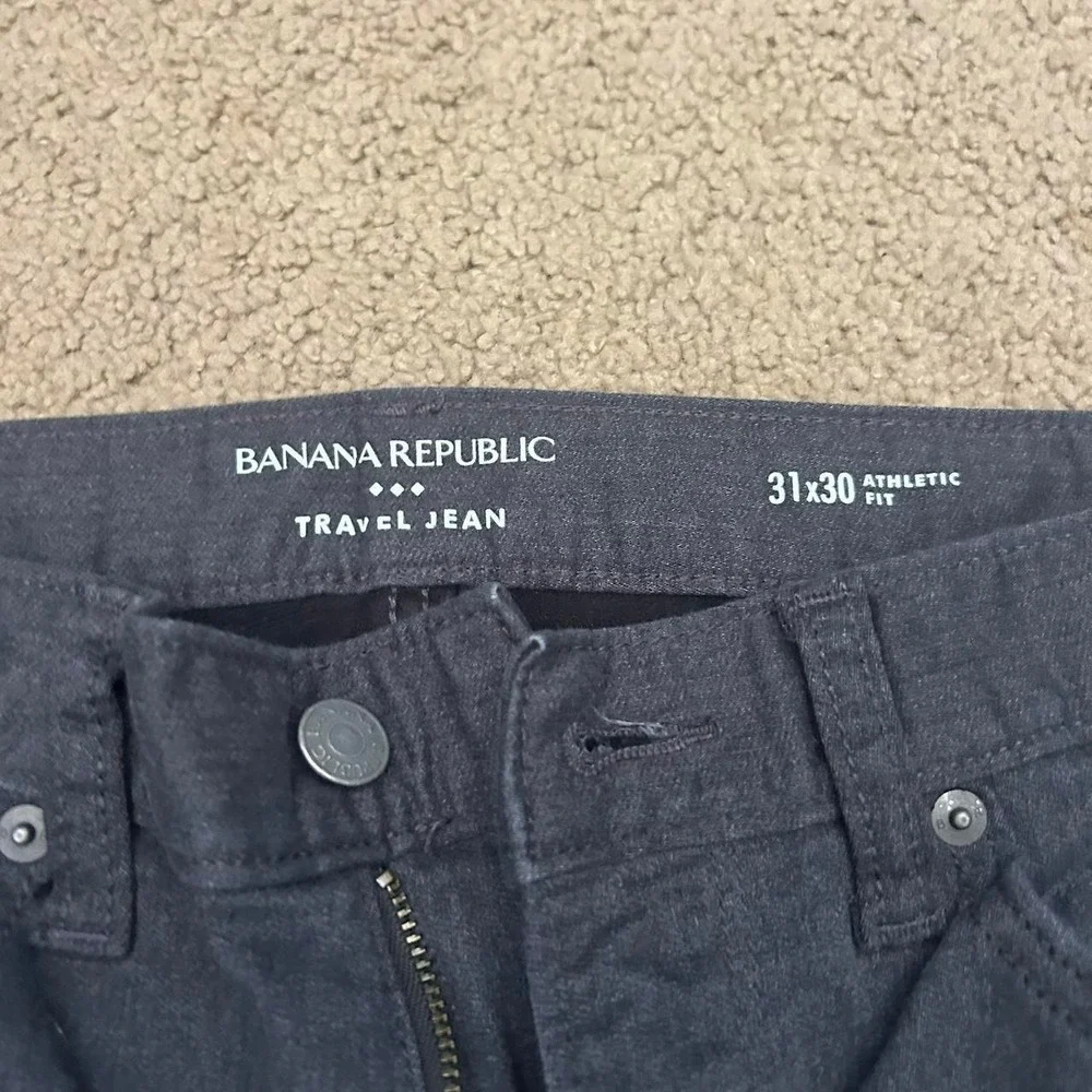 Banana Republic black travel jeans Size 31